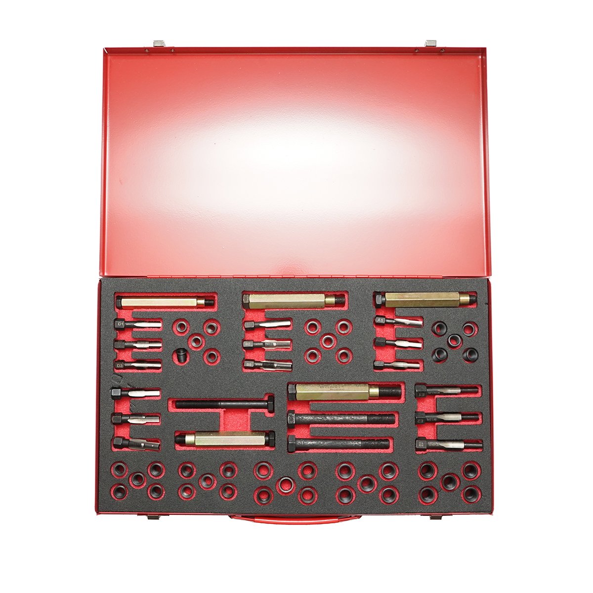 Trusa profesionala reparatie filete bujii M8x1, M9x1, M10x1.25, M10x1, M12x1.25 Breckner Germany